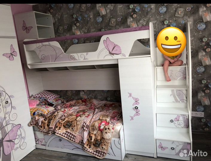 Кровать чердак