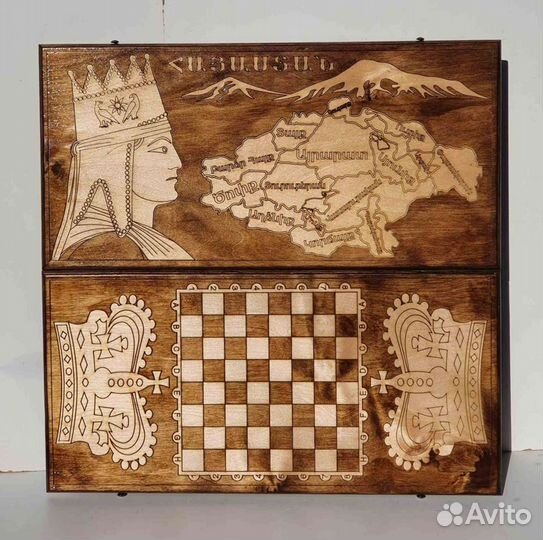 Нарды ручной работы