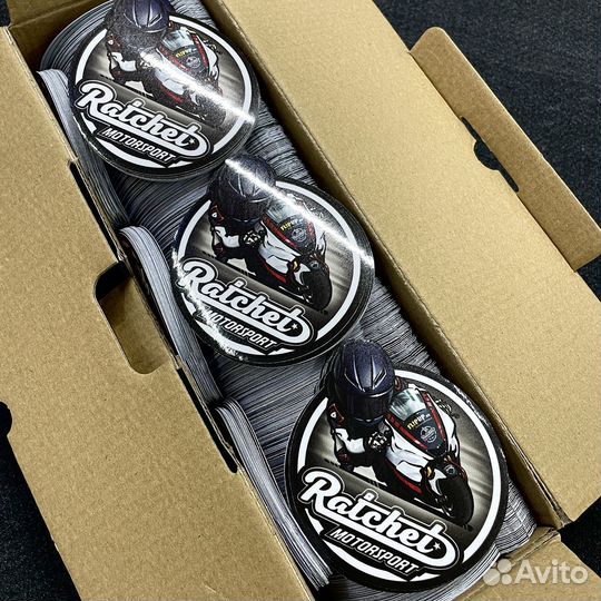 Печать наклеек и стикеров на заказ