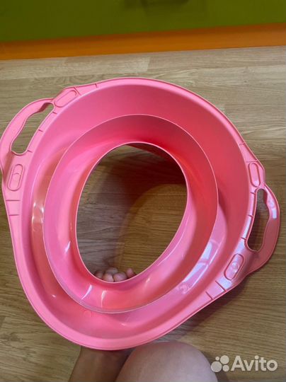 Горочка для купания и сидушка на унитаз