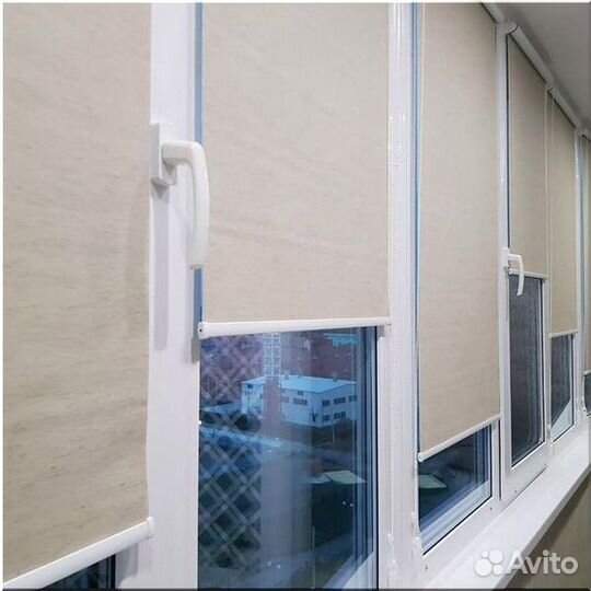 Рулонные шторы на пластиковые окна