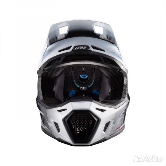 Мотошлем Leatt Moto 8.5 Helmet Kit, Black/White