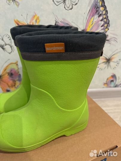 Резиновые сапоги nordman 30 31