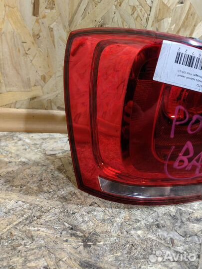 Фонарь Задний Левый Фолькваген Поло Хетч 6R0945095