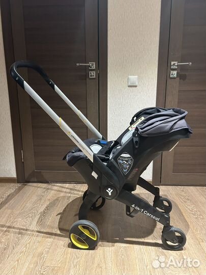 Коляска автолюлька foofoo 4 в 1 и накидка Timpuh