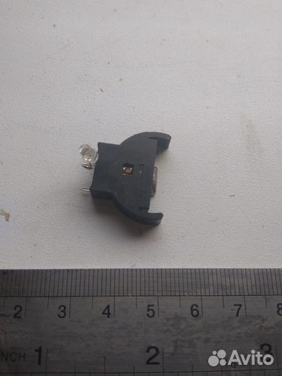 Держатель батареи cr2032 со светодиодом