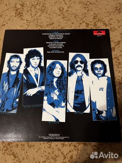 Виниловые пластинки deep purple