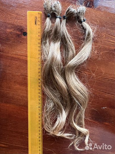 Детские некрашеные волосы