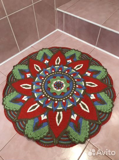Коврик мандала энергетический 86 см