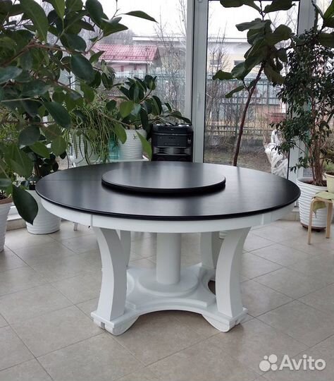 Стол круглый диаметром 150, 160, 180, 200, 220 см