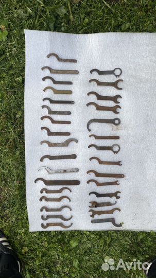 Ключ из набора инструмента мото СССР