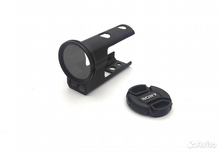 Защитная линза Sony X3000 / AS300 с чехлом и ветро
