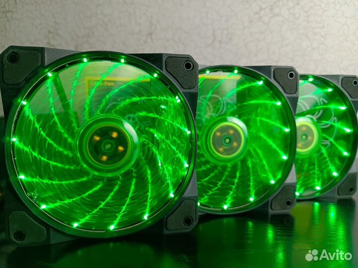 Вентиляторы с подсветкой 120mm разные цвета
