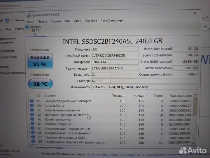 Ноутбук б/у Lenovo T460 i Core 5-6300