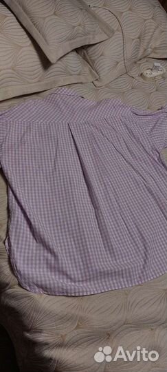 Рубашка женская stradivarius хлопок