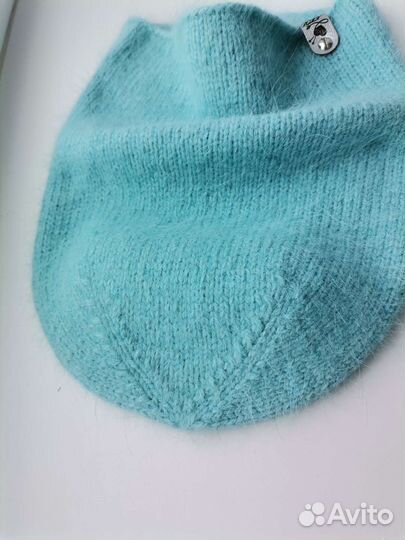 Шапка из пуха норки ручной работы