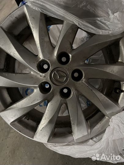 Литые диски r17 mazda 6 (цена за 1 диск)