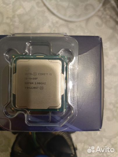 Процессор i5 9400f с кулером