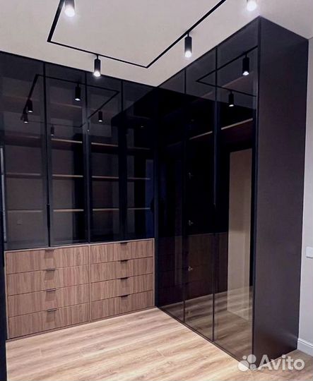 Гардеробная встроенная на заказ