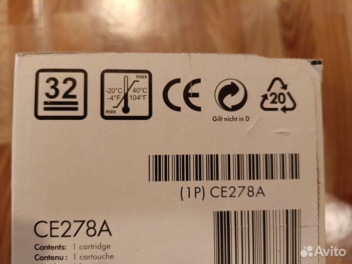 Картридж HP CE278A