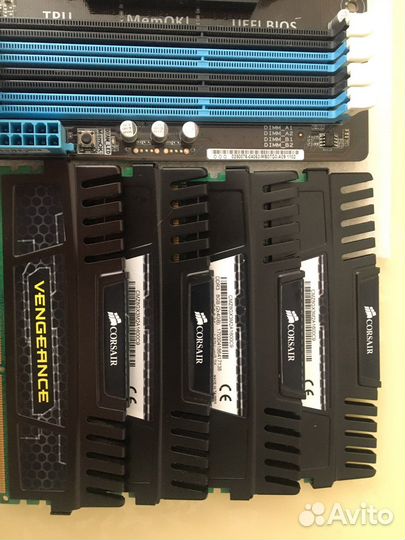 Комплетк пк, материнская плата ам3+, fx