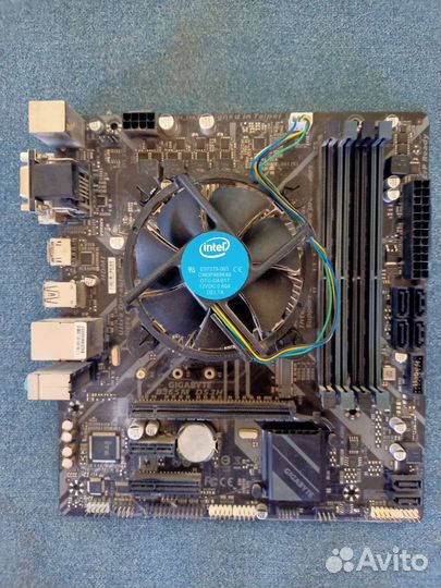 Материнская плата с процессором 1151v2