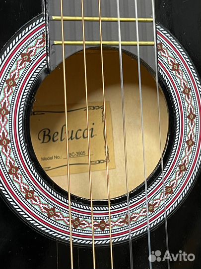 Классическая гитара Belucci 3805 BK