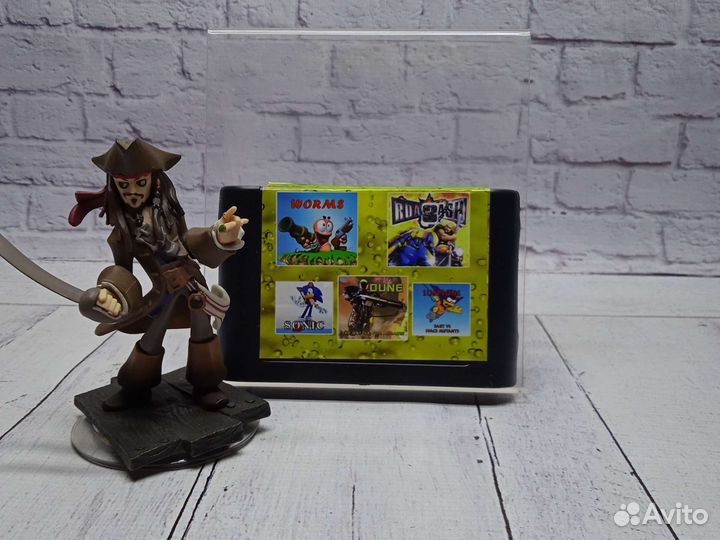 Сборник AD-5104 5в1 - Игры sega - Обмен, Прокат