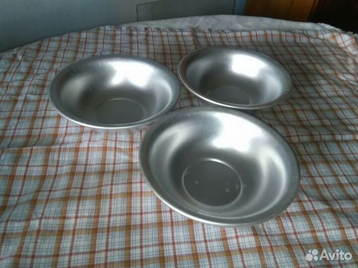 Кастрюля и миски СССР, новые