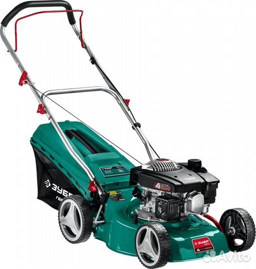 Зубр 410 мм 3.5 л.с газонокосилка бензиновая гб-41
