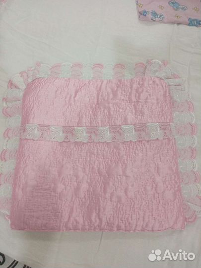 Конверт-одеяло на выписку осень-зима для девочек