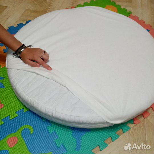 Матрас детский круглый