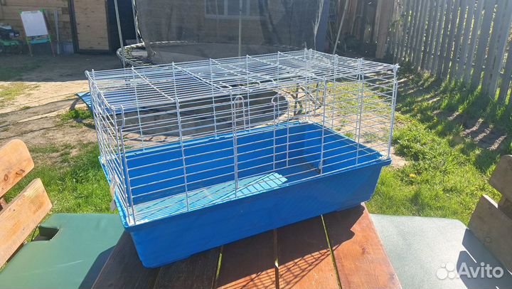 Просторная клетка (для кролика и не только)