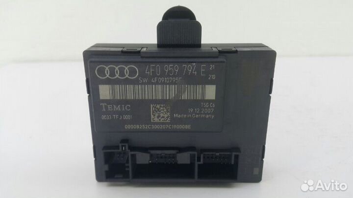 Блок комфорта задний правый Audi A6 C6 2008