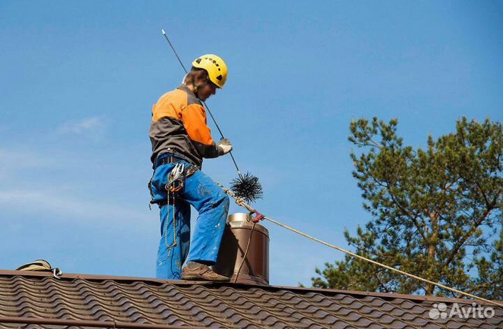 Чистка дымохода