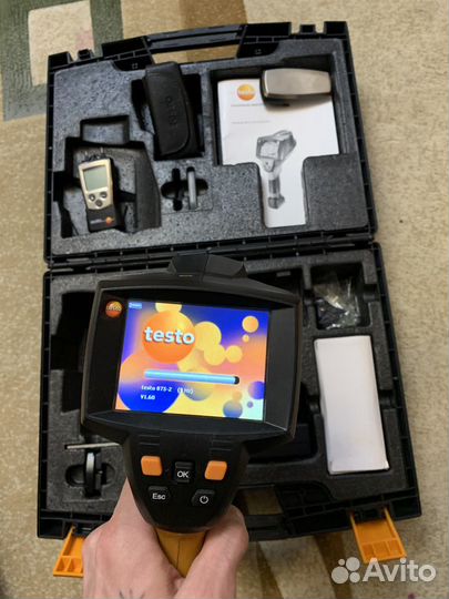 Тепловизор в аренду прокат Testo 875-2 и Hti HT-19