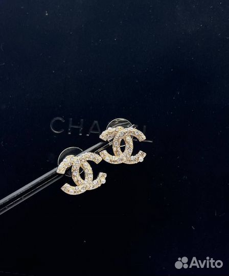 Серьги Chanel