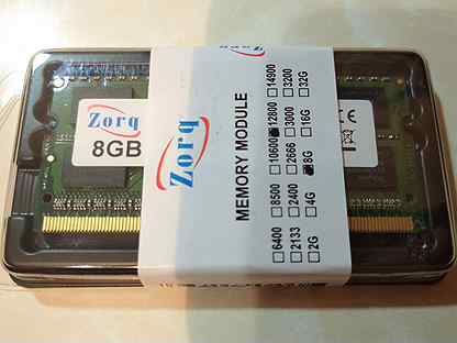 Новая ноутбучная память ddr3 8gb Zorq-Hynix 1600мг