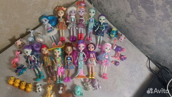 Кукла enchantimals новая,б/у, наборы