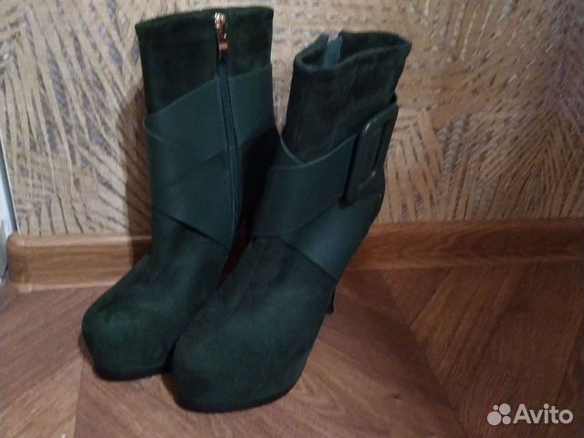 Ботильоны на высоком каблуке 37