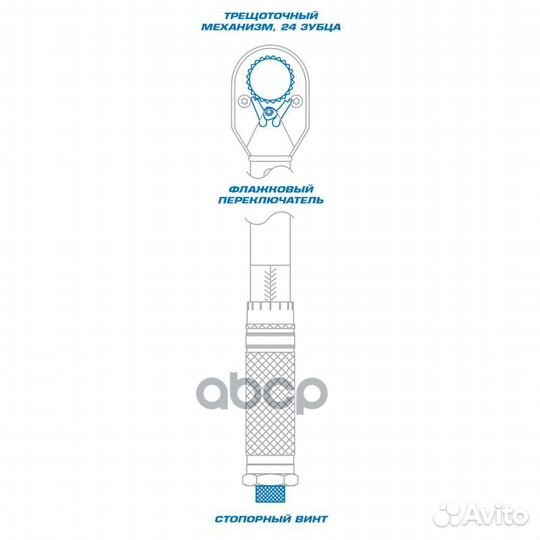 34323-1A ключ динамометрический серии ''classi