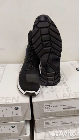 Мото кеды черные унисекс BMW Motorrad KnitLite