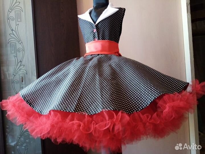 Платье для девочки стиляги
