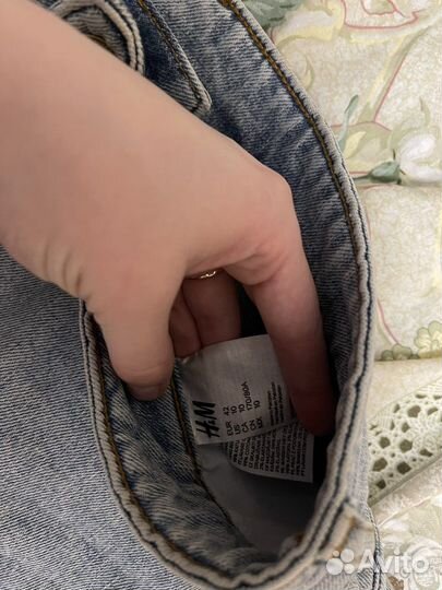 Шорты джинсовые