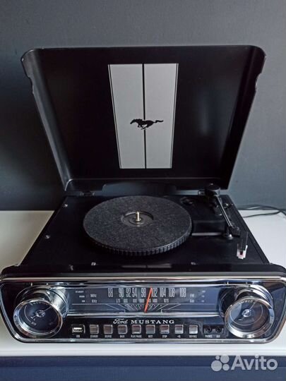 Проигрыватель ion mustang lp black (чёрный)