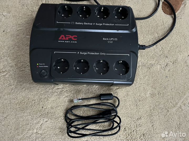 Ибп APC Back-UPS ES 550