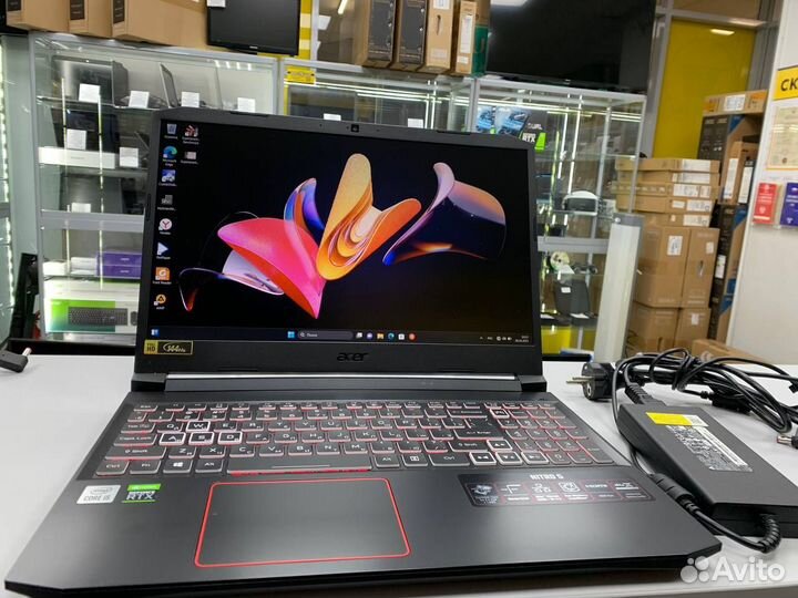 Ноутбук Acer Nitro Core i5-10/ RTX 3060 6Gb/ 144Гц