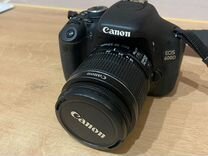 Зеркальный фотоаппарат canon eos 600 D