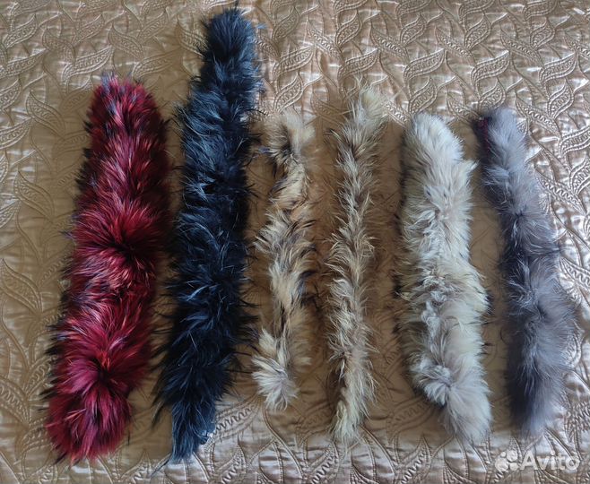 Меховые воротники б/у