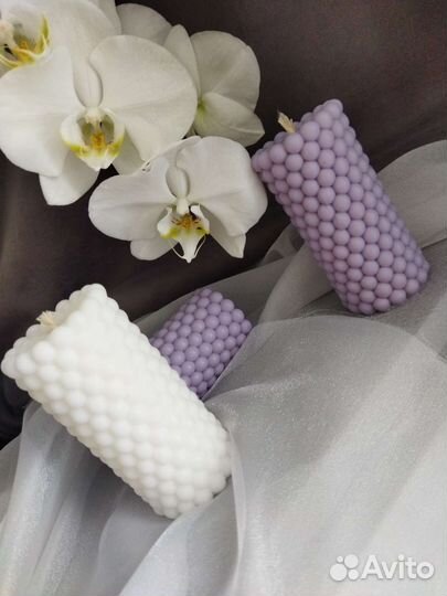 Свечи восковые ручной работы